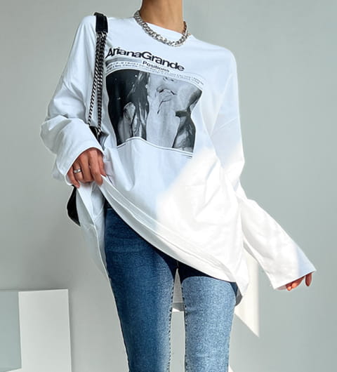 One The Woman - Korean Women Fashion - #momslook - Ariana Box Tee - 2