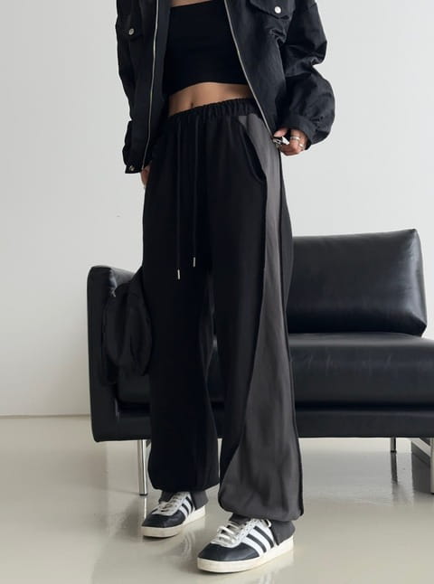 One The Woman - Korean Women Fashion - #restrostyle - Hipper Mixing Pants