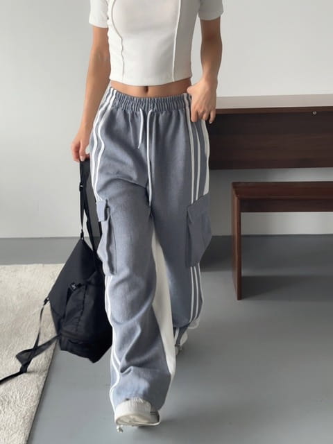 One The Woman - Korean Women Fashion - #shopsmall - Linen Pants - 7