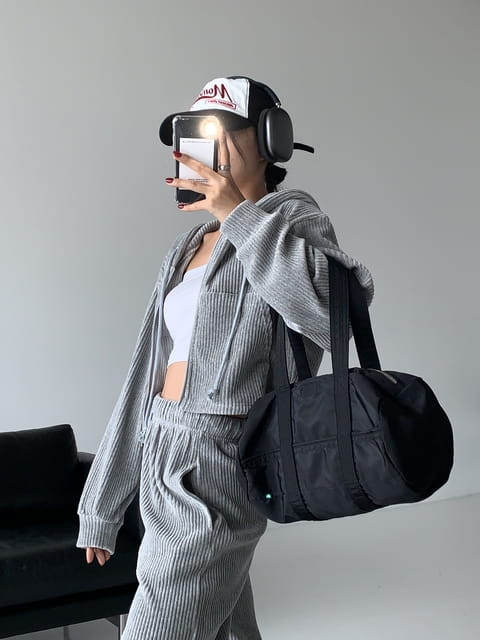 One The Woman - Korean Women Fashion - #womensfashion - Nana Zip-up Set - 6