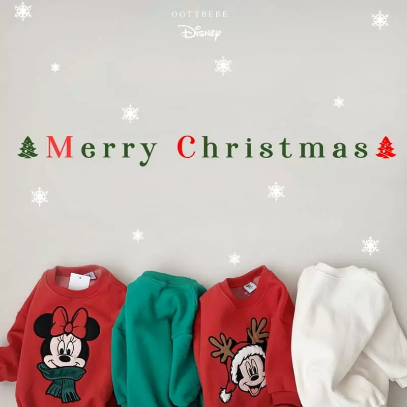 Oott Bebe - Korean Baby Fashion - #babyoninstagram - D Santa Baby Embroidery Bodysuit - 6