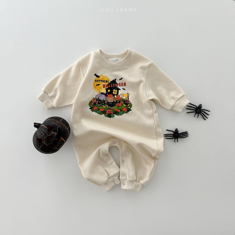 Oott Bebe - Korean Baby Fashion - #babyoutfit - Pumpkin Bodysuit