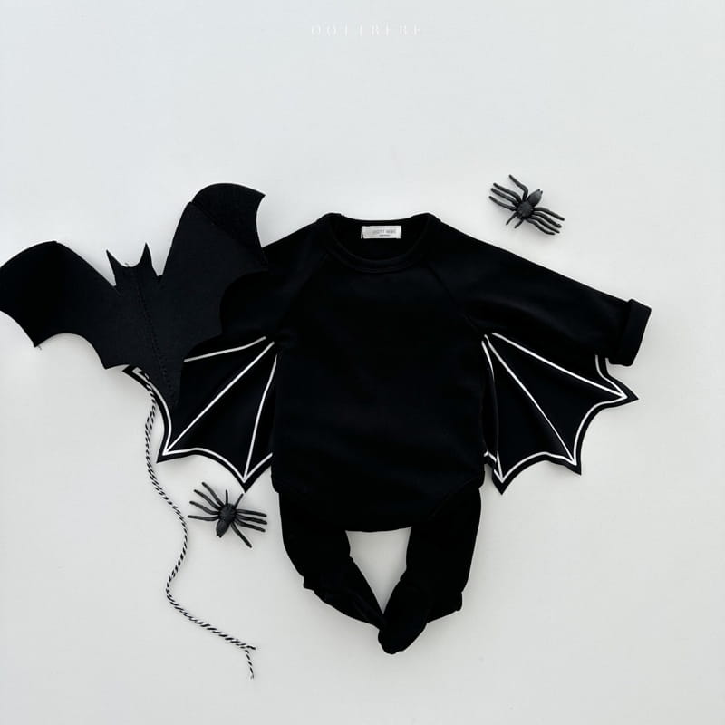 Oott Bebe - Korean Baby Fashion - #babyoutfit - Bat Bodysuit Leggings Set - 10