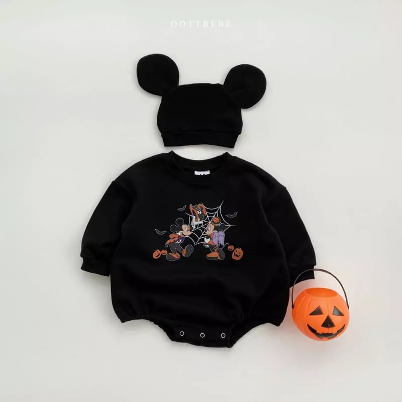 Oott Bebe - Korean Baby Fashion - #babywear - D Halloween Bodysuit - 2