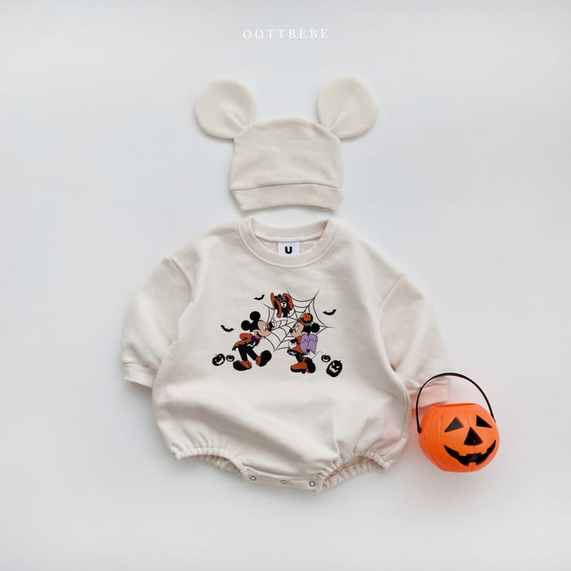 Oott Bebe - Korean Baby Fashion - #onlinebabyboutique - D Halloween Bodysuit - 3