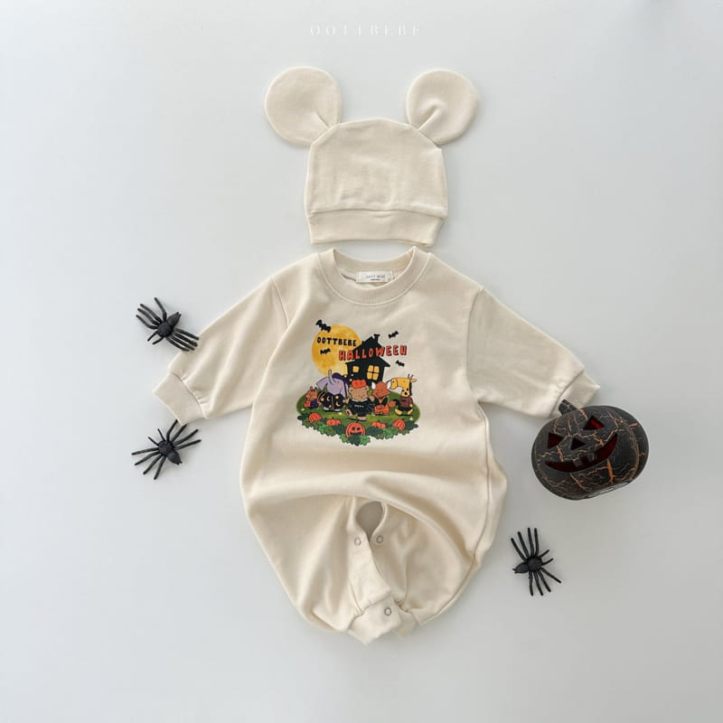 Oott Bebe - Korean Baby Fashion - #onlinebabyboutique - Pumpkin Bodysuit - 4