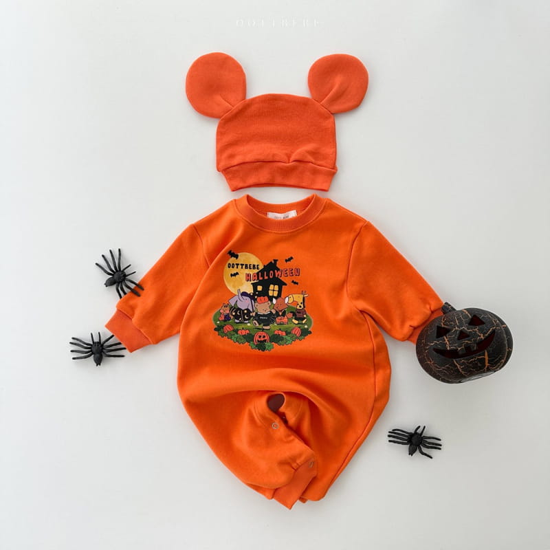 Oott Bebe - Korean Baby Fashion - #smilingbaby - Pumpkin Bodysuit - 5