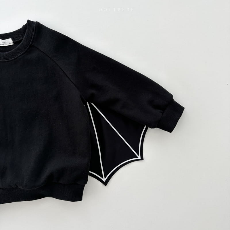 Oott Bebe - Korean Children Fashion - #childrensboutique - Bat Sweatshirt - 2