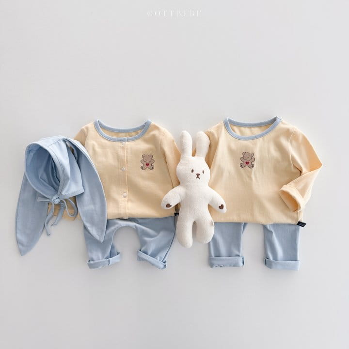 Oott Bebe - Korean Children Fashion - #kidsstore - Sweet Madal Easywear - 9