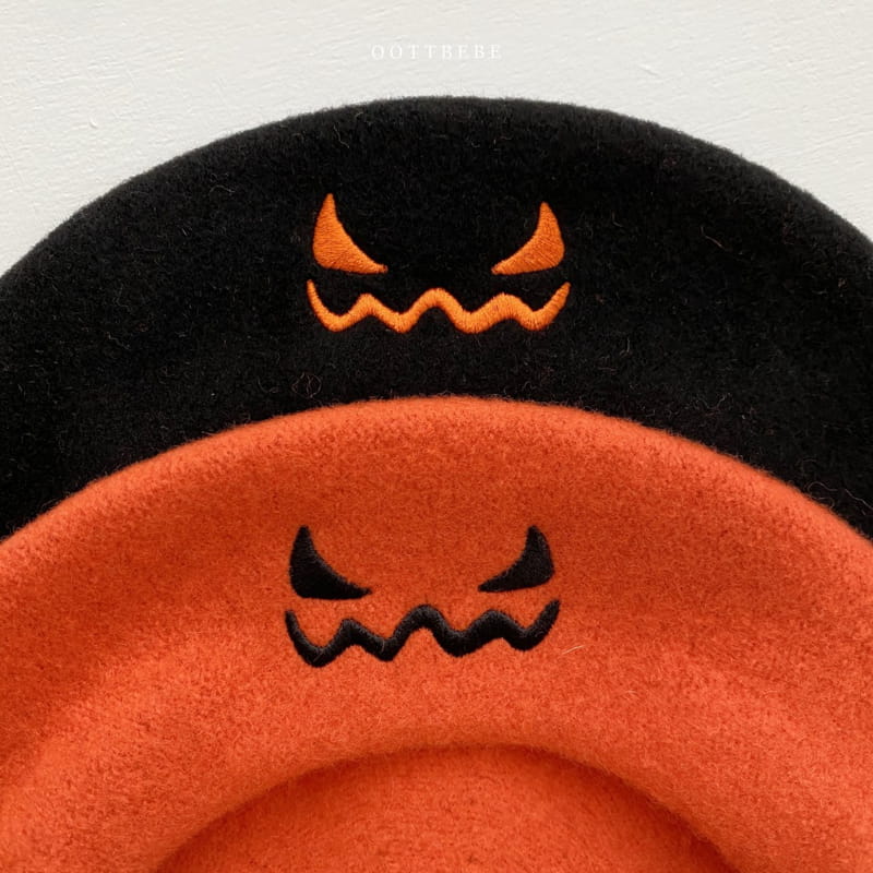 Oott Bebe - Korean Children Fashion - #kidzfashiontrend - Halloween Beret Hat - 3