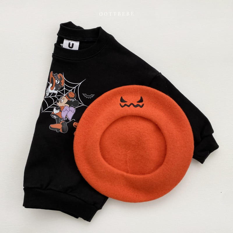 Oott Bebe - Korean Children Fashion - #littlefashionista - Halloween Beret Hat - 5