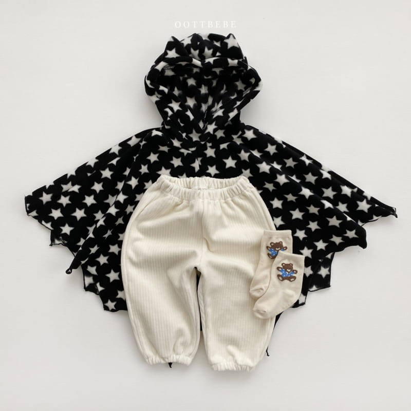 Oott Bebe - Korean Children Fashion - #littlefashionista - Halloween Velvet Pants - 2