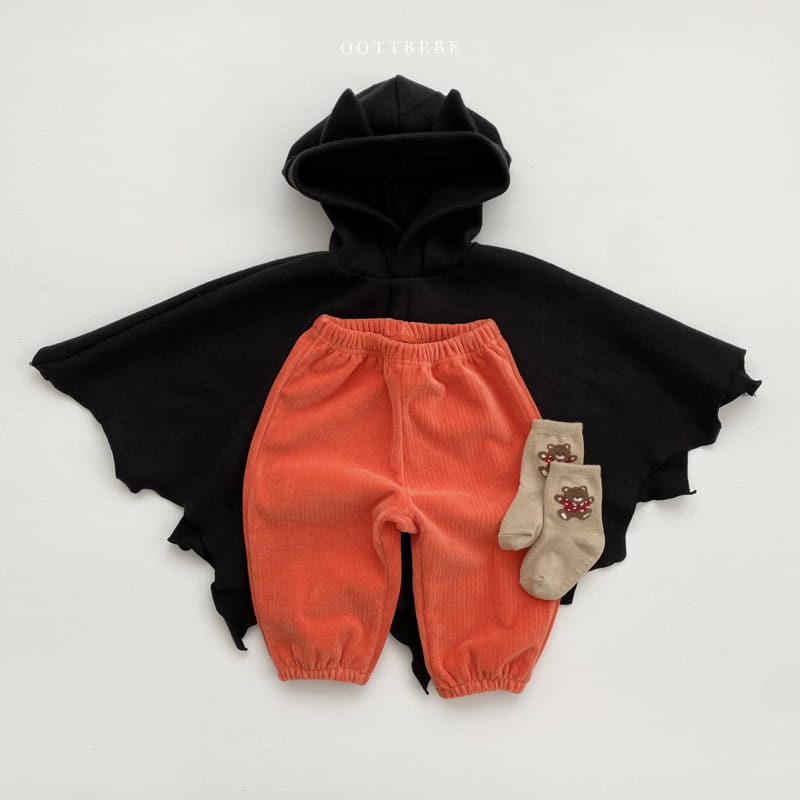 Oott Bebe - Korean Children Fashion - #magicofchildhood - Halloween Velvet Pants - 3