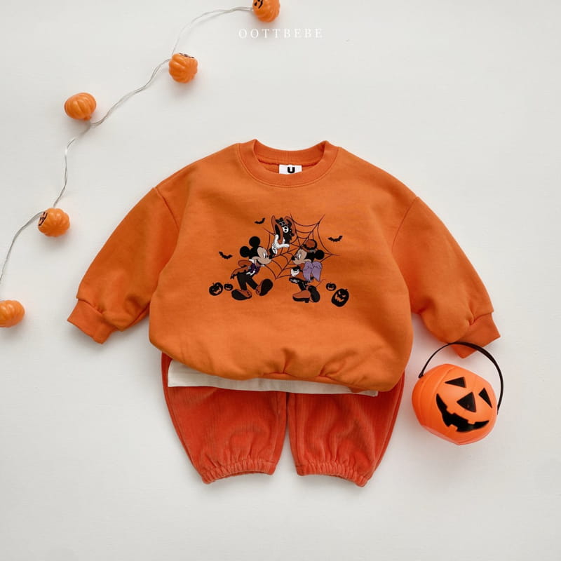 Oott Bebe - Korean Children Fashion - #magicofchildhood - D Halloween Sweatshirt