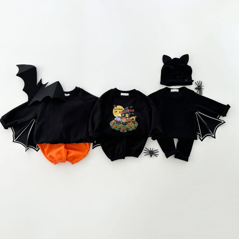 Oott Bebe - Korean Children Fashion - #minifashionista - Bat Sweatshirt - 12