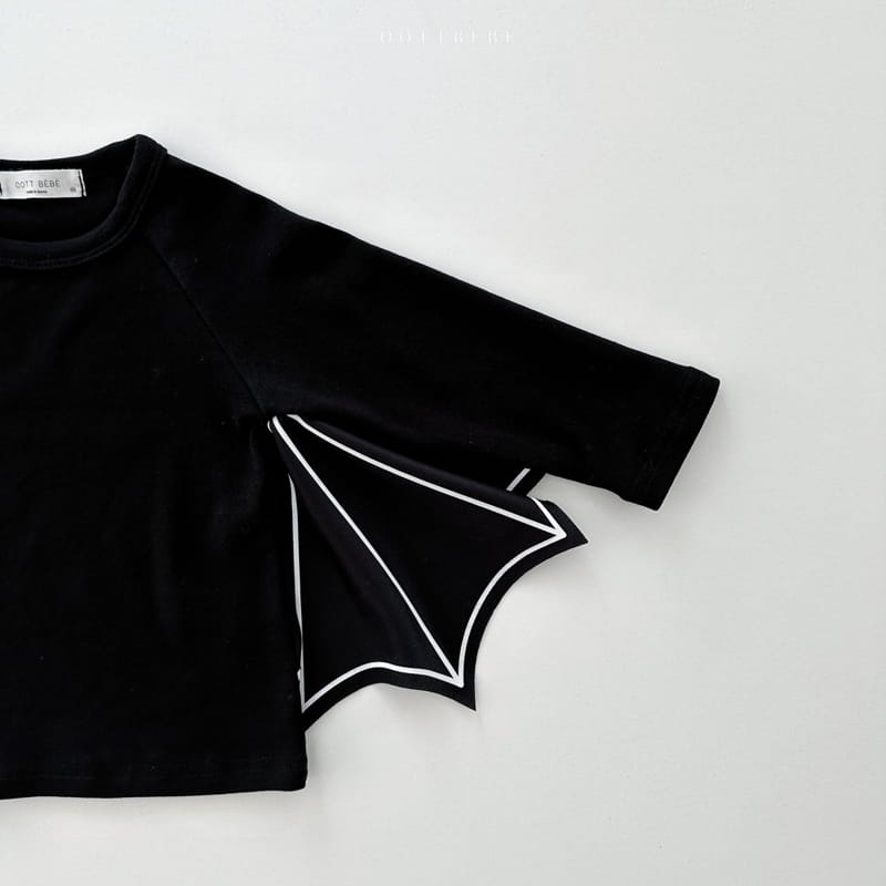 Oott Bebe - Korean Children Fashion - #toddlerclothing - Bat Top Bottom Set - 3