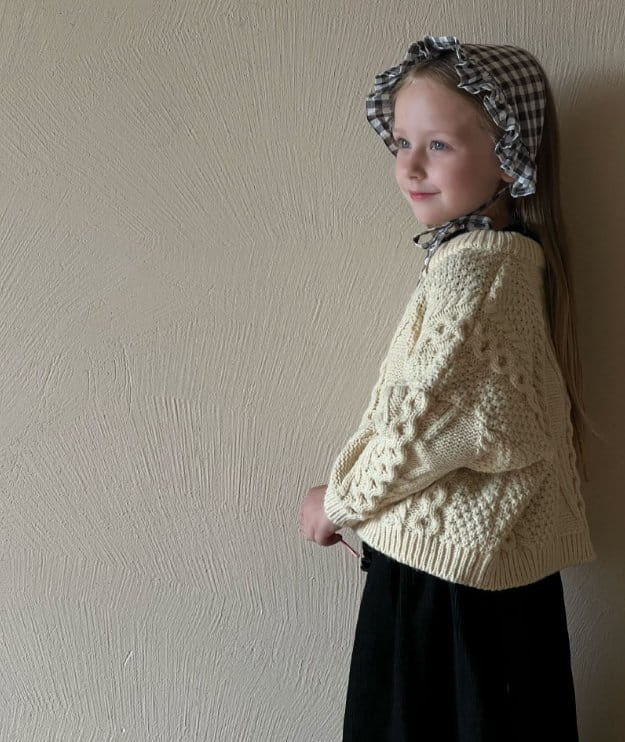 Otaly - Korean Children Fashion - #minifashionista - Twist Knit Tee - 2