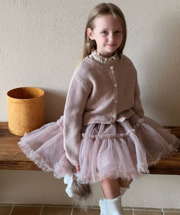 Otaly - Korean Children Fashion - #toddlerclothing - Ballerina Cardigan - 2