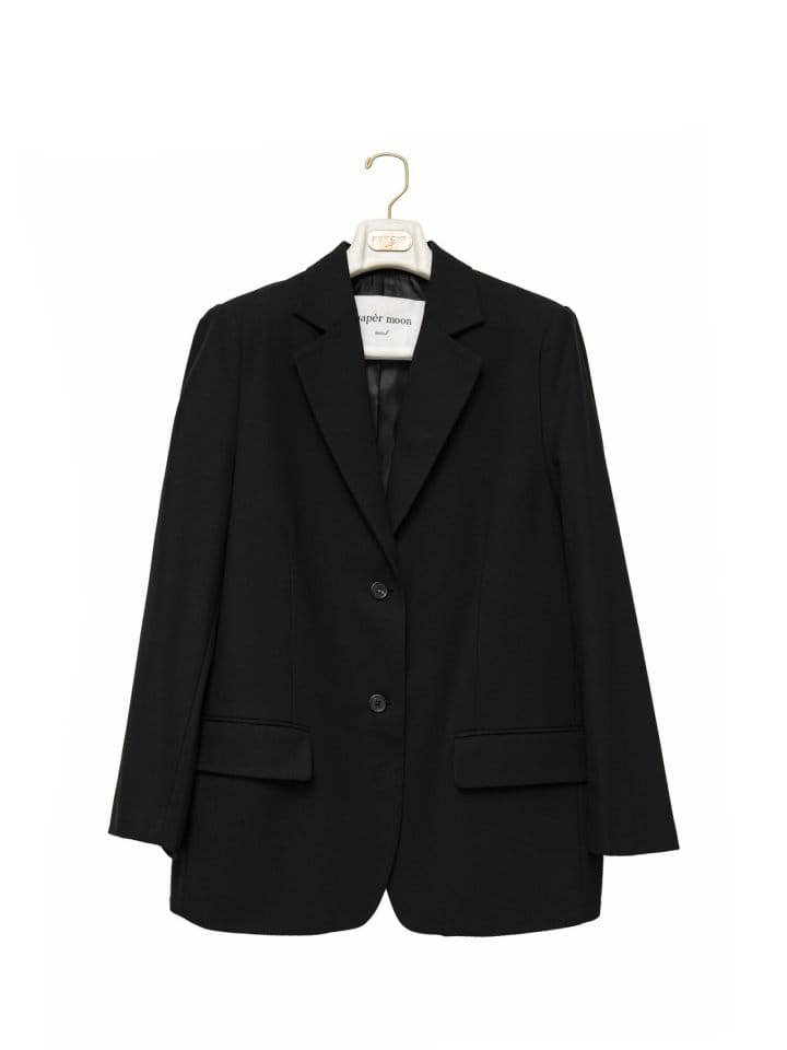 Paper Moon - Korean Women Fashion - #momslook - classic two button single breasted blazer - 7