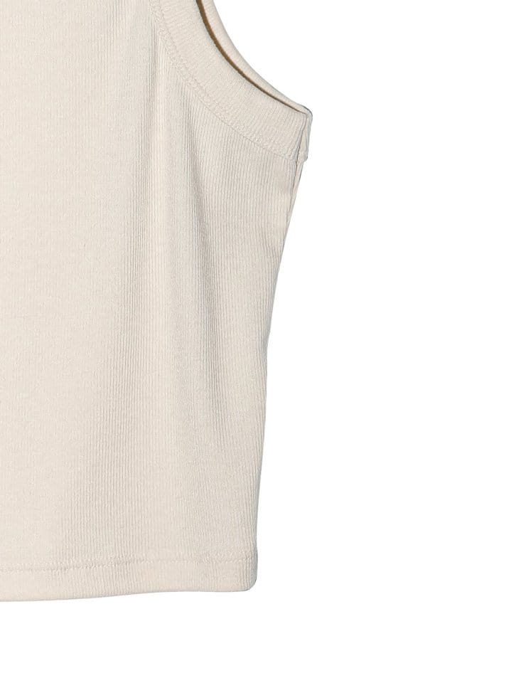 Paper Moon - Korean Women Fashion - #thelittlethings - ribbed cropped tank sleeveless top - 9