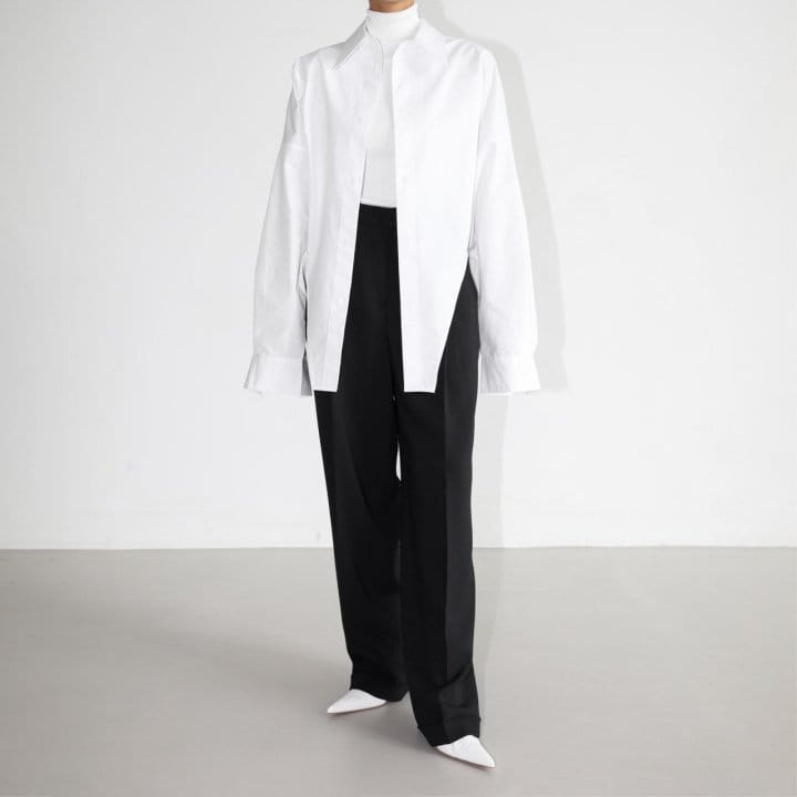 Paper Moon - Korean Women Fashion - #thelittlethings - one pleated wide rolled up trouser