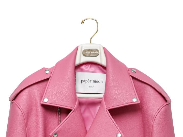 Paper Moon - Korean Women Fashion - #thelittlethings - oversized chunky zipped vegan leather biker jacket - 8