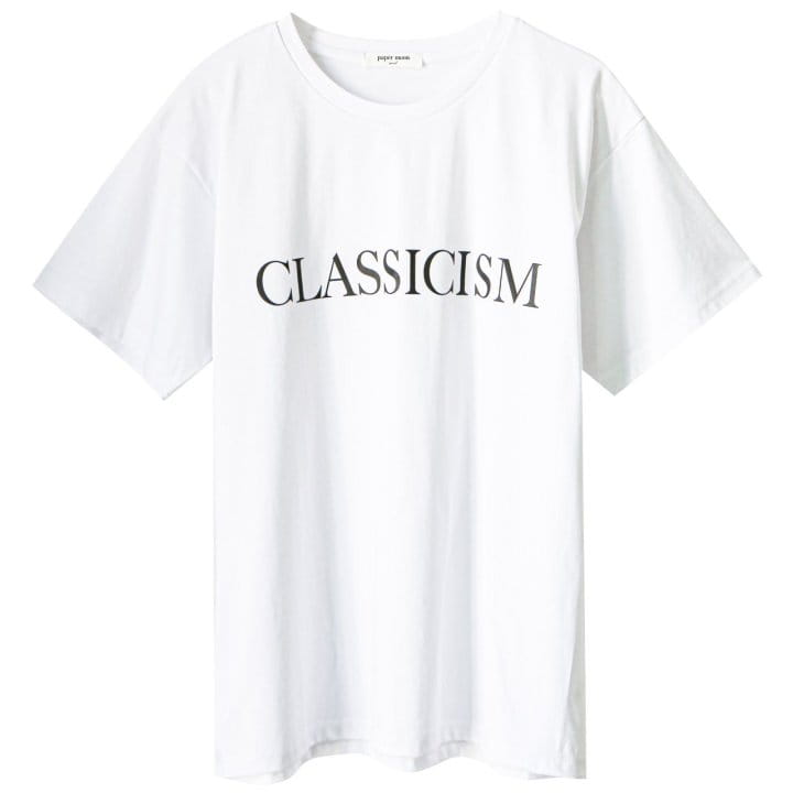 Paper Moon - Korean Women Fashion - #vintageinspired - premium CLASSICISM print t ~ shirt - 6