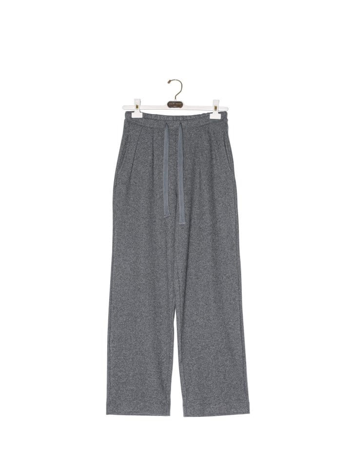 Paper Moon - Korean Women Fashion - #womensfashion - wool two pin ~ tuck detail lounge trousers - 7