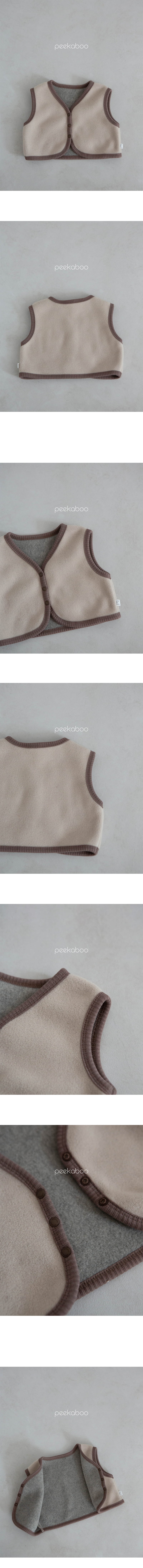 Peekaboo - Korean Baby Fashion - #babyfashion - Rever Baby Vest - 3