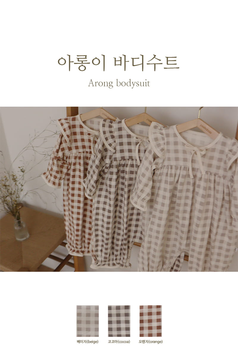 Peekaboo - Korean Baby Fashion - #babyoninstagram - Arongi Bodysuit