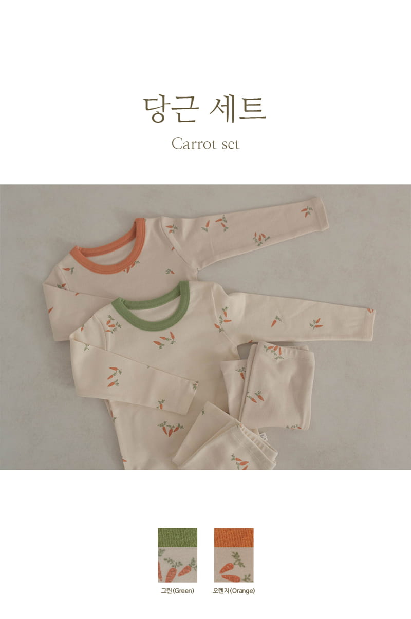 Peekaboo - Korean Children Fashion - #discoveringself - Carrot Set