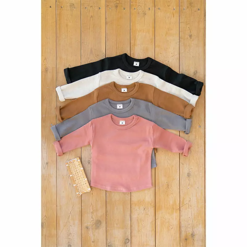 Raykids - Korean Children Fashion - #childrensboutique - Together Peach Tee