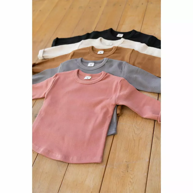 Raykids - Korean Children Fashion - #designkidswear - Together Peach Tee - 2