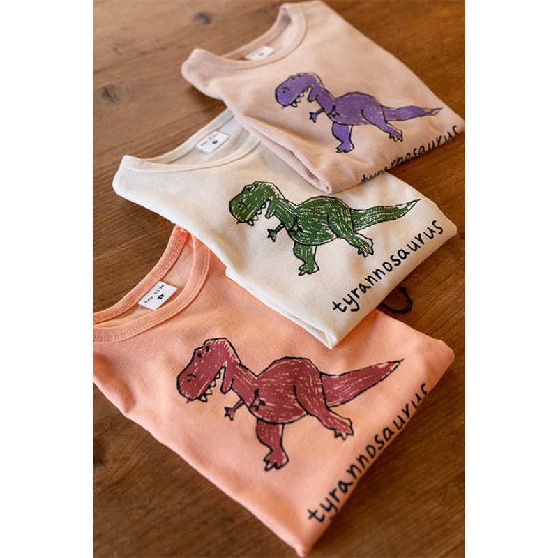 Raykids - Korean Children Fashion - #magicofchildhood - Color Dino Tee