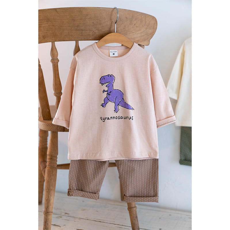 Raykids - Korean Children Fashion - #prettylittlegirls - Color Dino Tee - 3