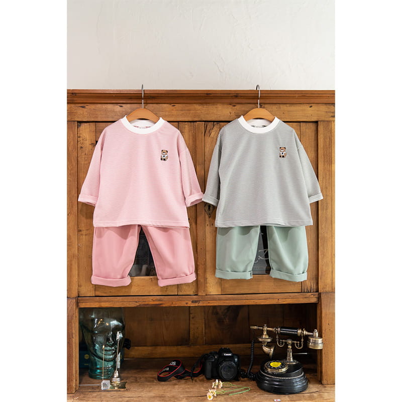 Raykids - Korean Children Fashion - #prettylittlegirls - Small St Piping Tee