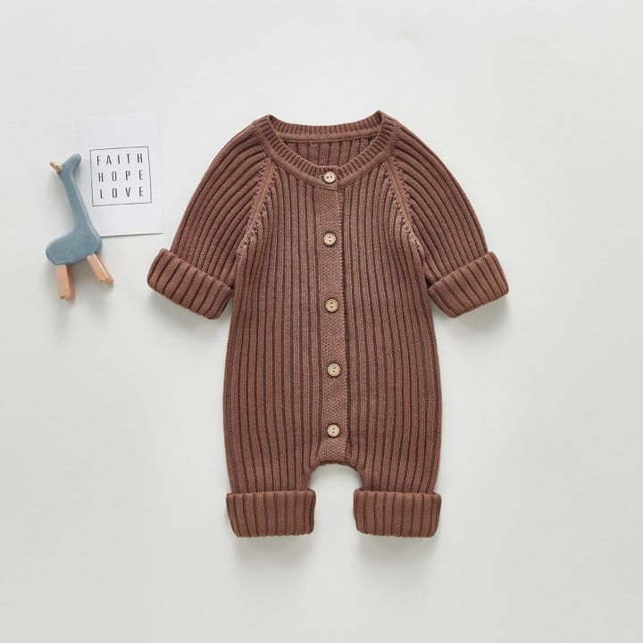 Reve Kid - Korean Baby Fashion - #babyboutiqueclothing - Natural Knit Bodysuit