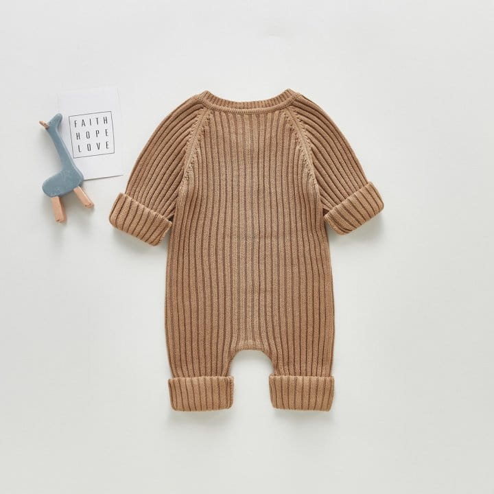 Reve Kid - Korean Baby Fashion - #babyclothing - Natural Knit Bodysuit - 2