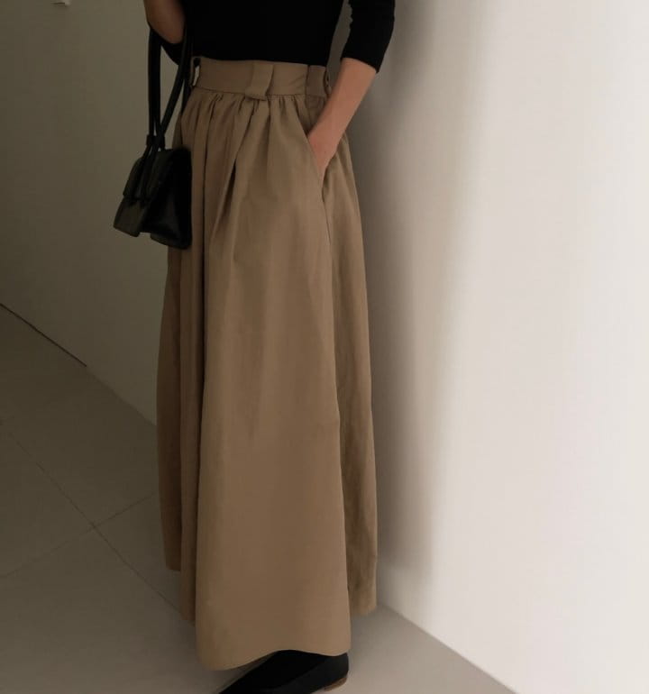 Ripple - Korean Women Fashion - #womensfashion - Mavel Long Skirt - 3