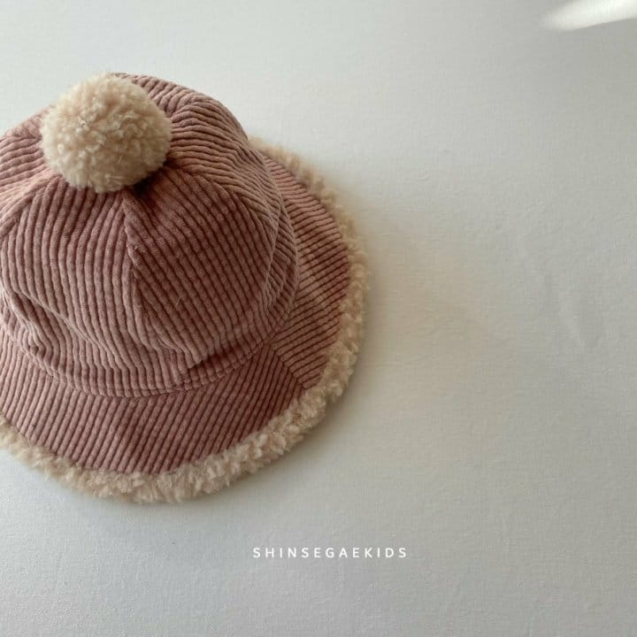 Shinseage Kids - Korean Children Fashion - #Kfashion4kids - Rib Bbogle Bell Bucket Hat - 3