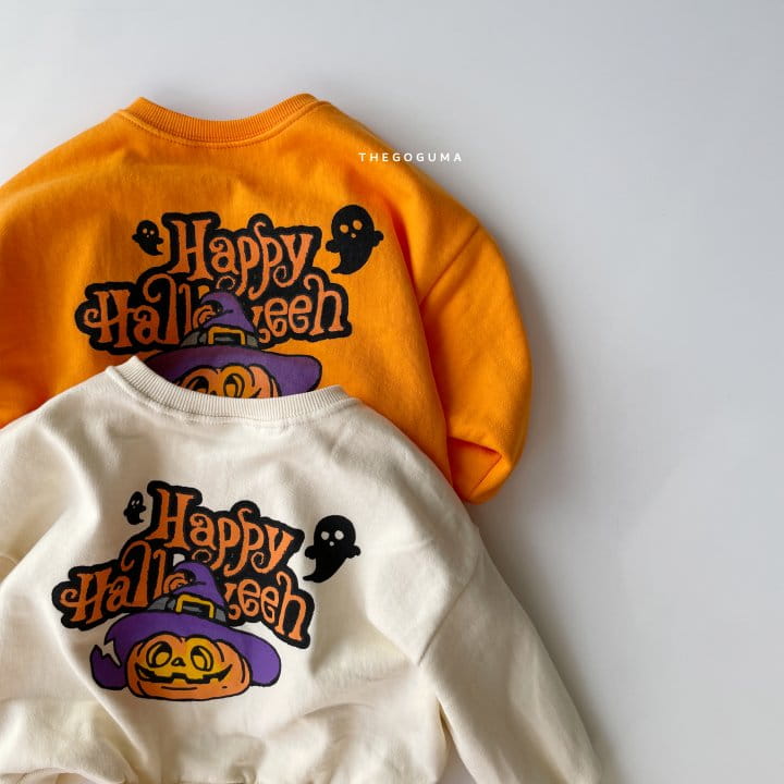 Shinseage Kids - Korean Children Fashion - #designkidswear - Pumpkin Sweatshirt - 7
