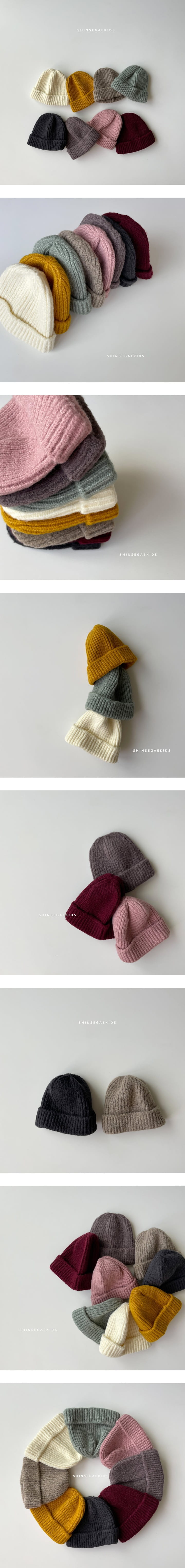 Shinseage Kids - Korean Children Fashion - #littlefashionista - Knit Short Beanie