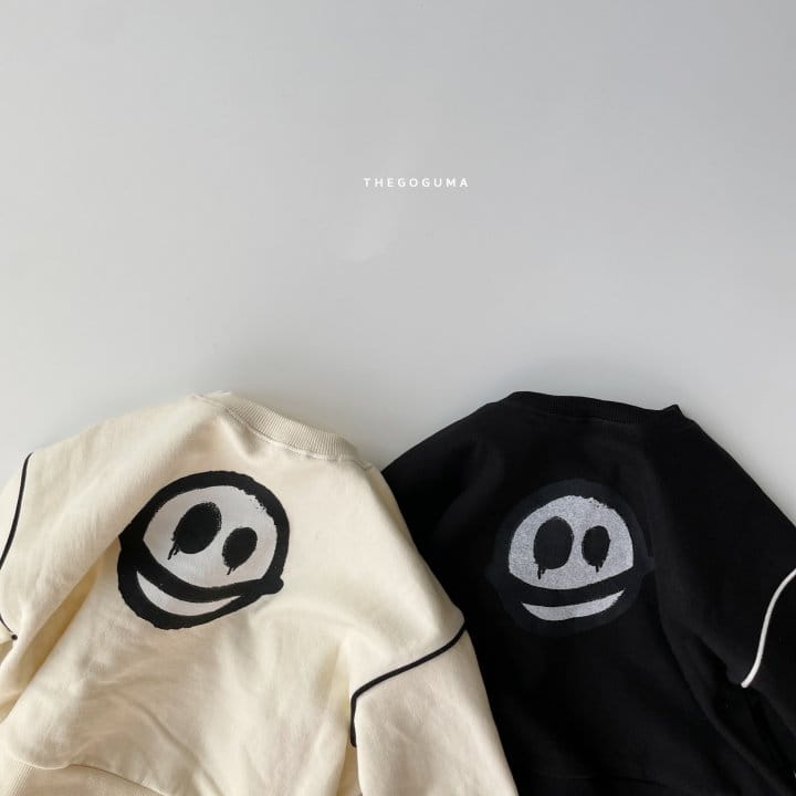 Shinseage Kids - Korean Children Fashion - #littlefashionista - Ghost Smile Sweatshirt