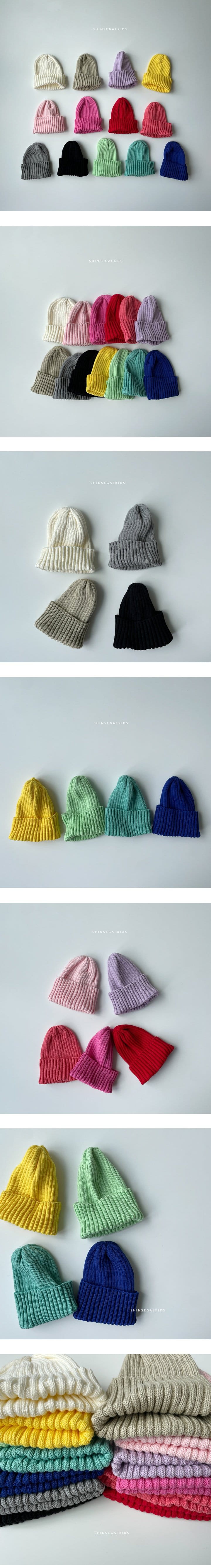 Shinseage Kids - Korean Children Fashion - #prettylittlegirls - Spring Rib Beanie