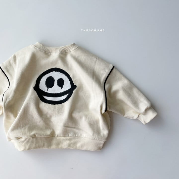Shinseage Kids - Korean Children Fashion - #minifashionista - Ghost Smile Sweatshirt - 4