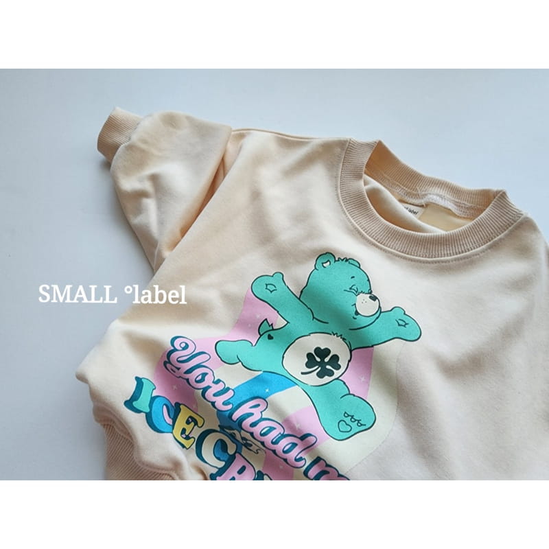 Small Label - Korean Women Fashion - #momslook - Line Bear Sweatshirt Mom - 2