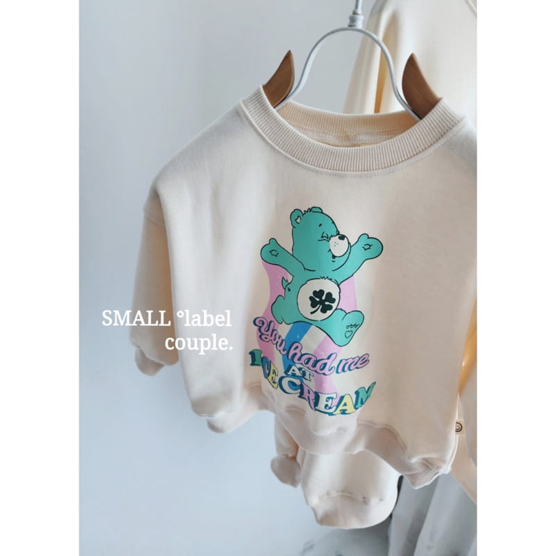 Small Label - Korean Women Fashion - #momslook - Line Bear Sweatshirt Mom - 7