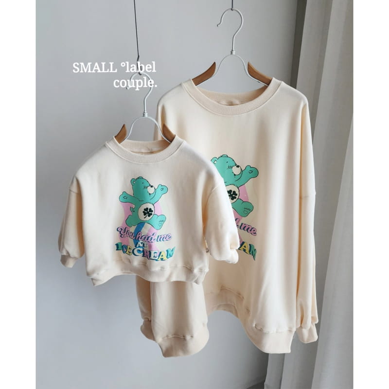 Small Label - Korean Women Fashion - #momslook - Line Bear Sweatshirt Mom - 8