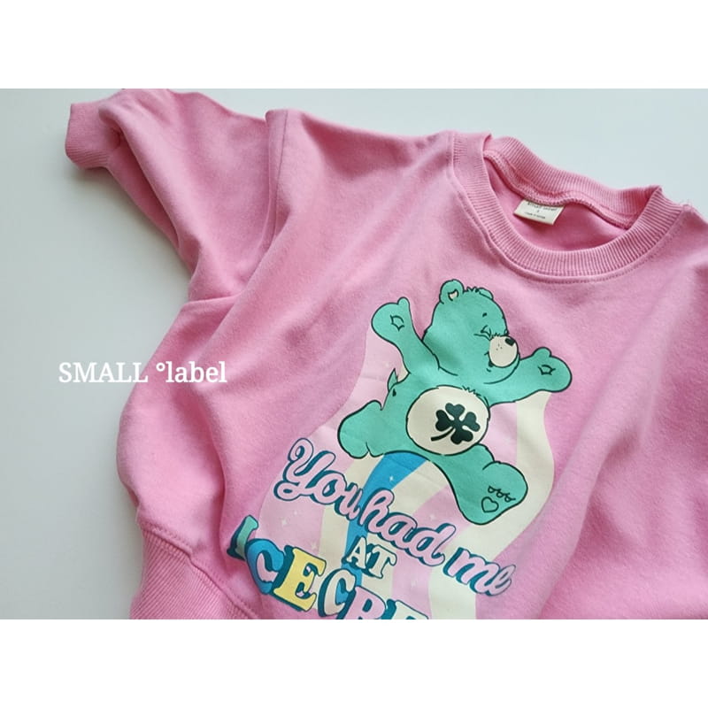 Small Label - Korean Women Fashion - #vintageinspired - Line Bear Sweatshirt Mom - 10