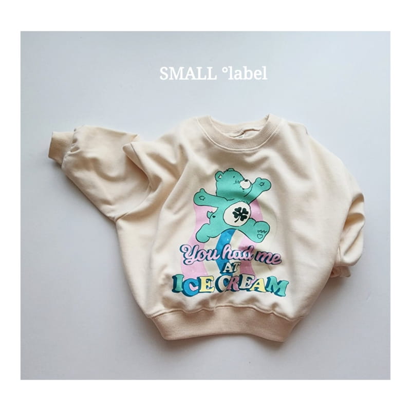 Small Label - Korean Women Fashion - #womensfashion - Line Bear Sweatshirt Mom